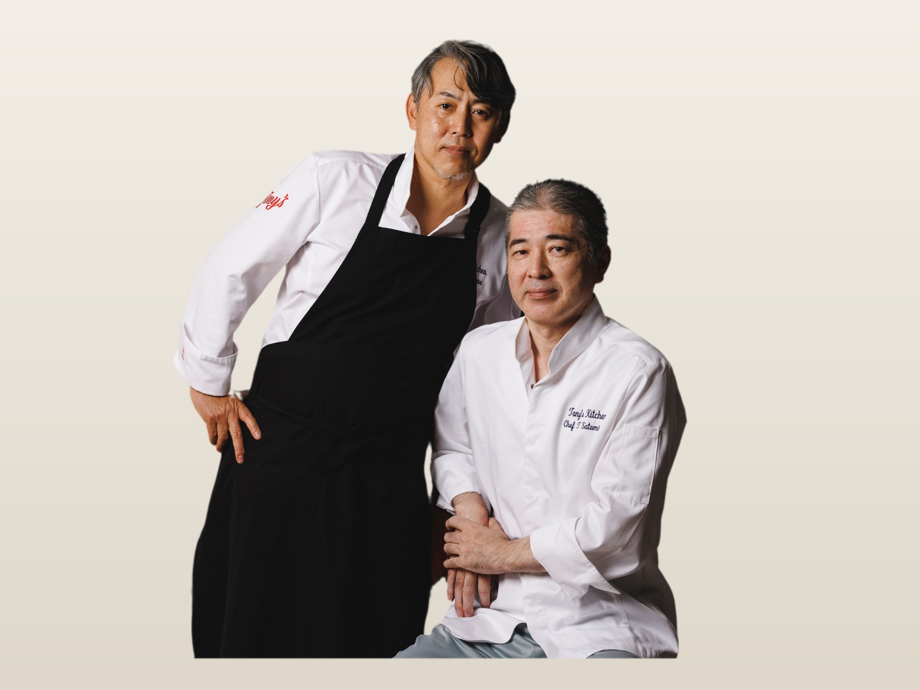 井川シェフと里道シェフ
