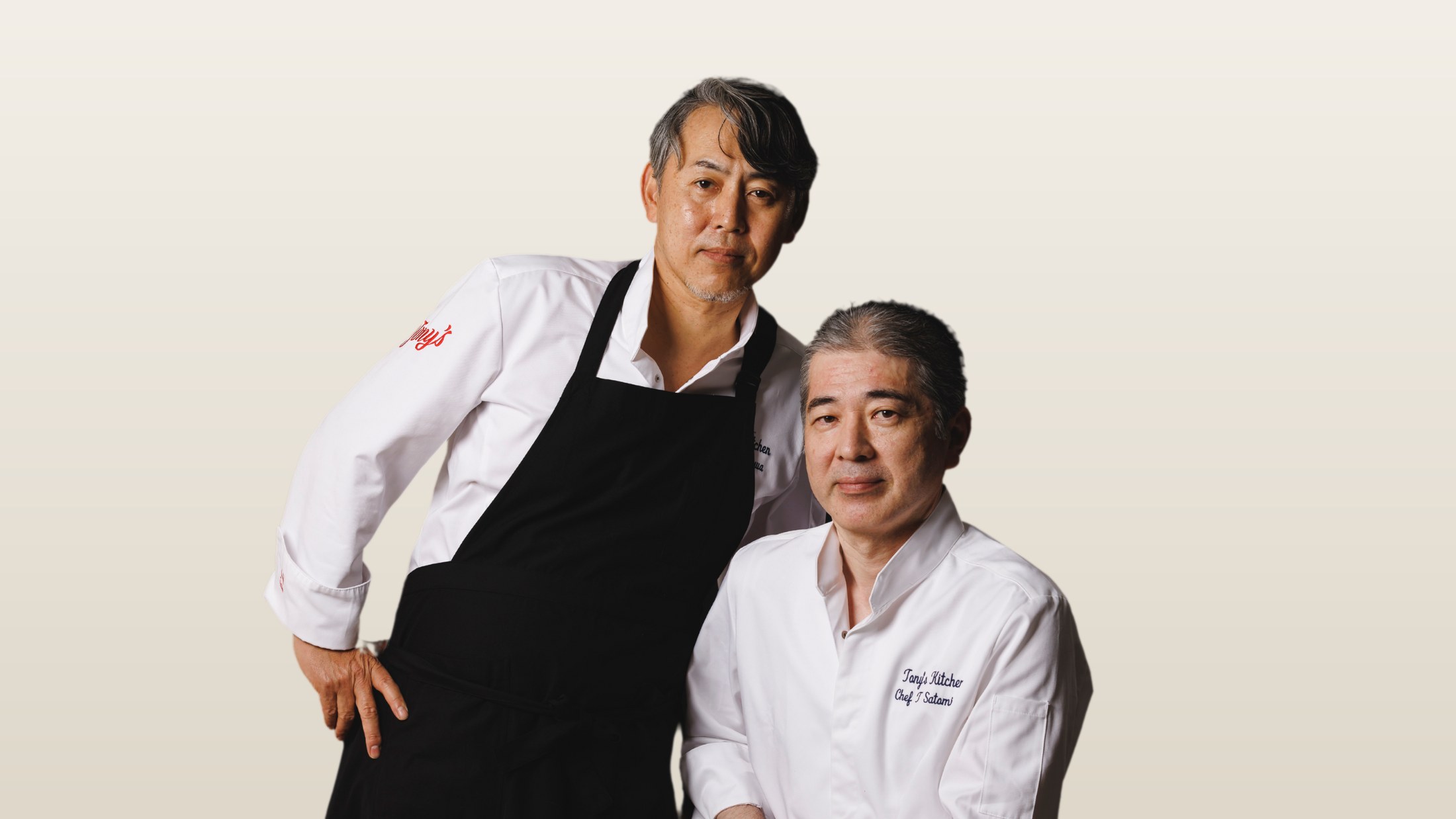 井川シェフと里道シェフ